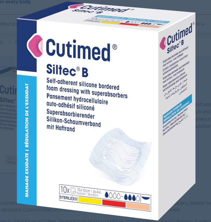 CUTIMED Siltec B (10 Pouches/box)