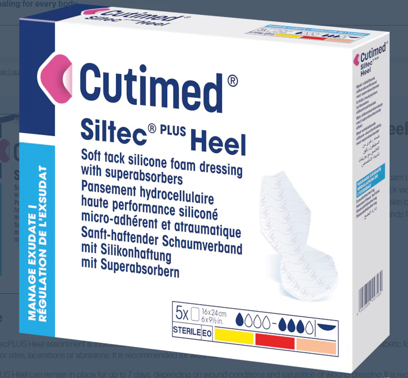 CUTIMED Siltec Heel 2D (5 Pouches/box)