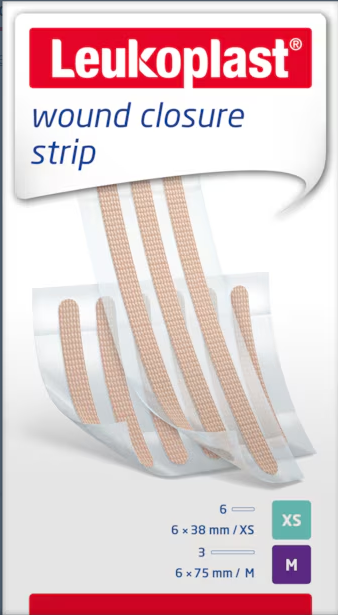 LEUKOPLAST Wound Closure Strip Sterile-White