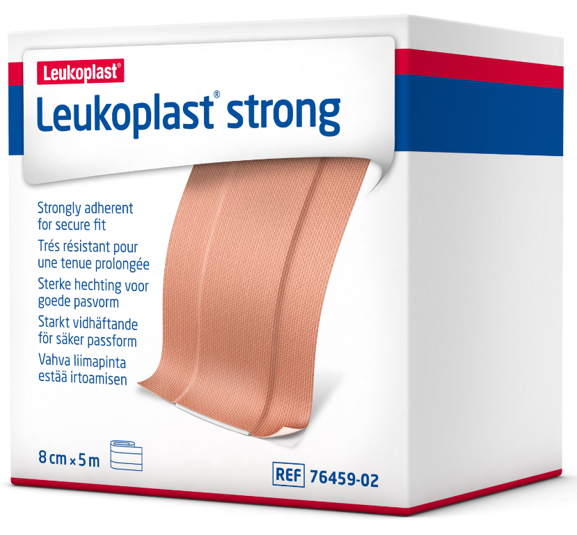 LEUKOPLAST Strong Dressing Strip 8cm x 5M (1 Rolls/box)