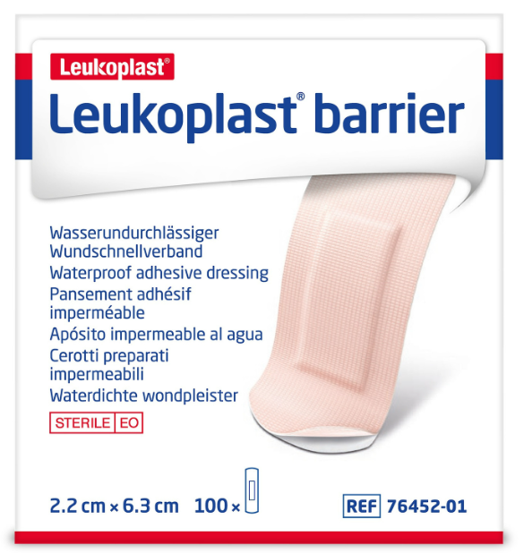 LEUKOPLAST Barrier Sterile Tan (100 Dressings/box)