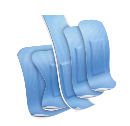 LEUKOPLAST Detectable Sterile Blue (100 Dressings/box)
