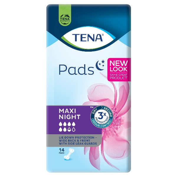 TENA Maxi Night Extra Long Length Pads