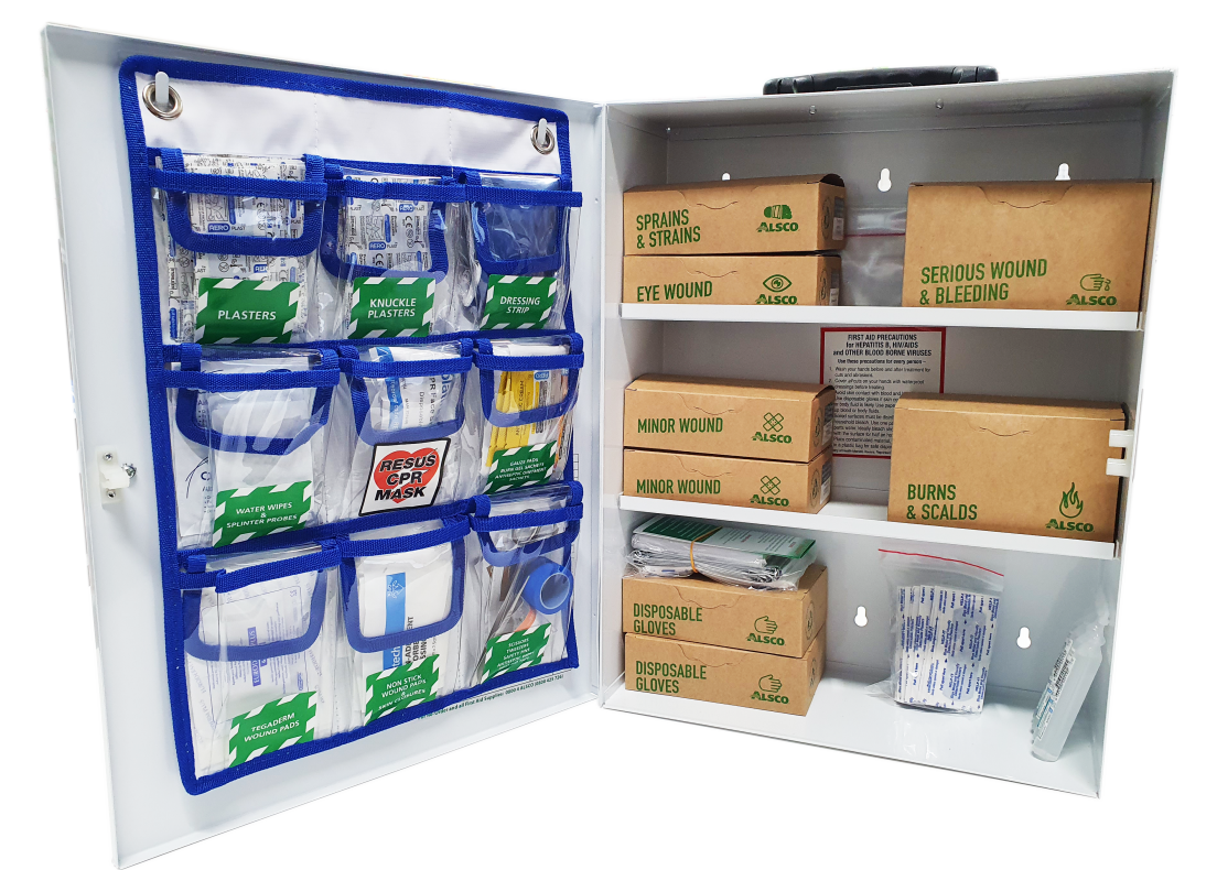 Alsco Uniforms Food Grade First Aid Cabinet