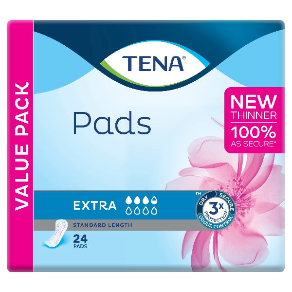 TENA Extra Standard Length Pads