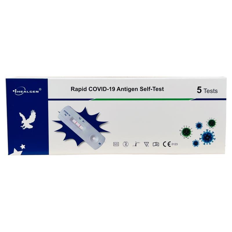 Healgen Rapid Covid-19 Antigen Self Test 5 Pack