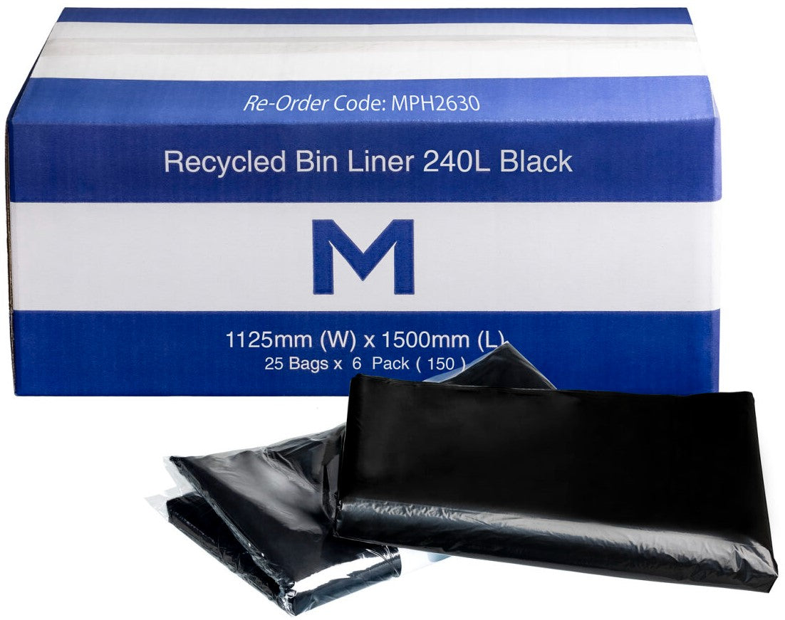 Matthews Recycled Bin Liners 240L(150 bags)