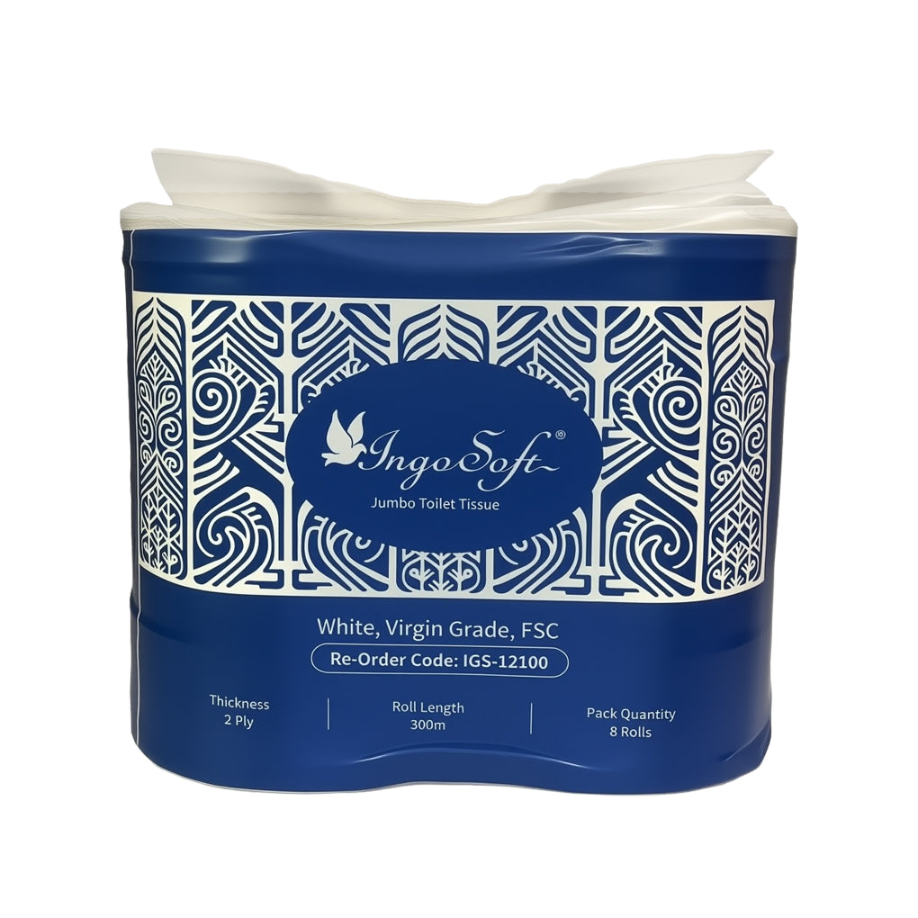 IngoSoft Large Jumbo Roll 300M * A Pack (8 rolls)