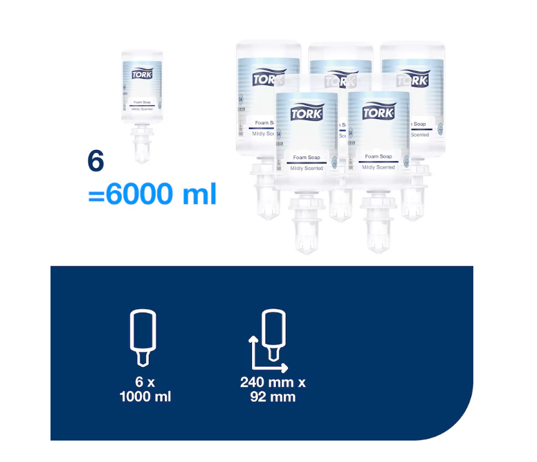 Tork Premium Foam Soap Mild S4 (Each 1000ml)