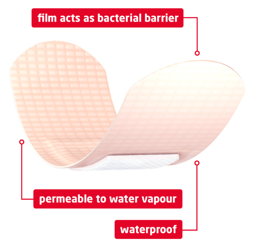 LEUKOPLAST Barrier Sterile Tan (100 Dressings/box)