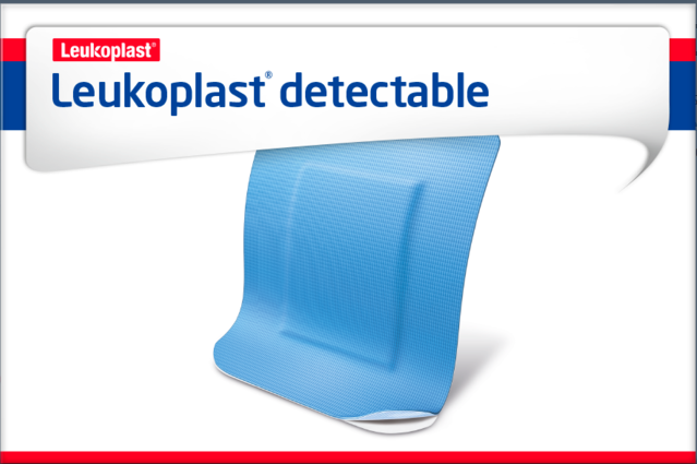 LEUKOPLAST Detectable Sterile Blue (100 Dressings/box)