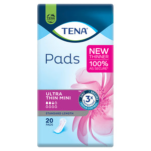 TENA Ultra Thin Mini Standard Length Pads (20pads)