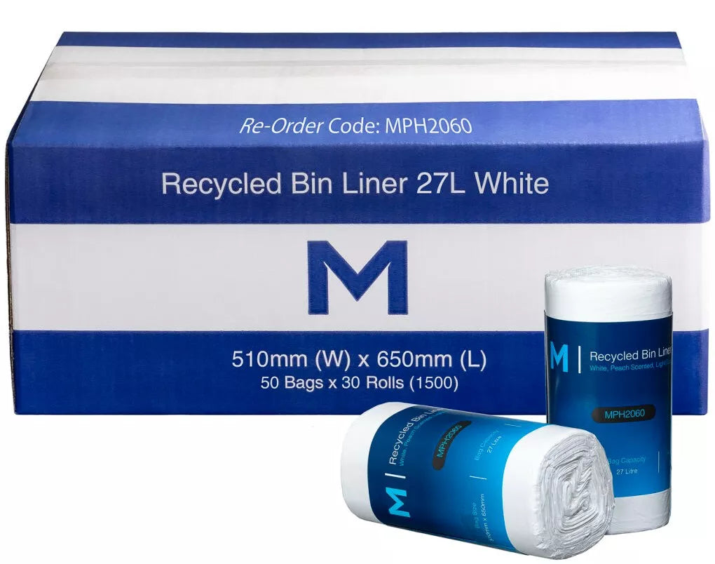 Matthews Recycled Bin Liners 27L(1500 bags)
