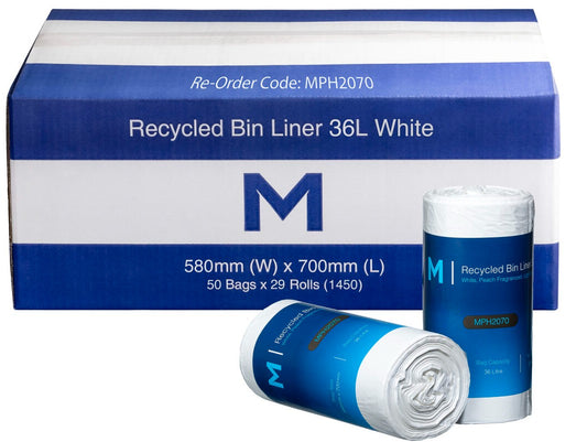 Recycled Bin Liners 36L (1450 bags)