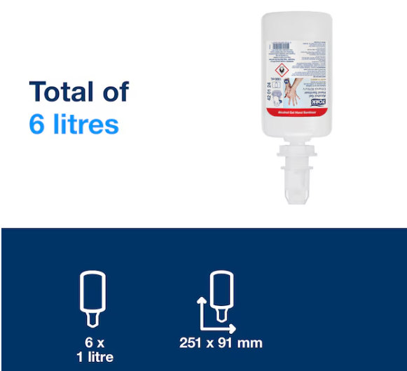 Tork Alcohol Gel Hand Sanitizer