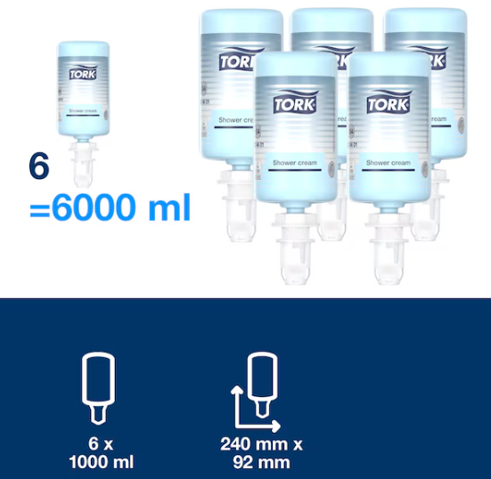 Tork Shower Cream S4