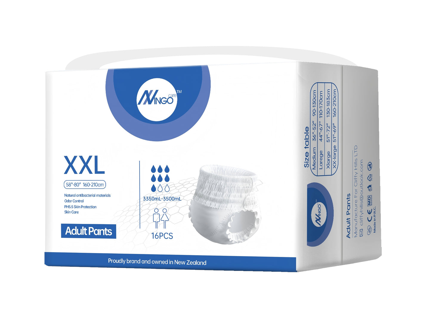 IngoCare Adults pants/Pullups(16pcs/bag)