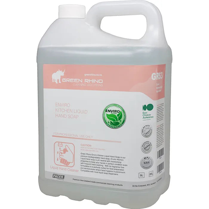 GREEN RHINO® ENVIRO KITCHEN LIQUID HAND SOAP
