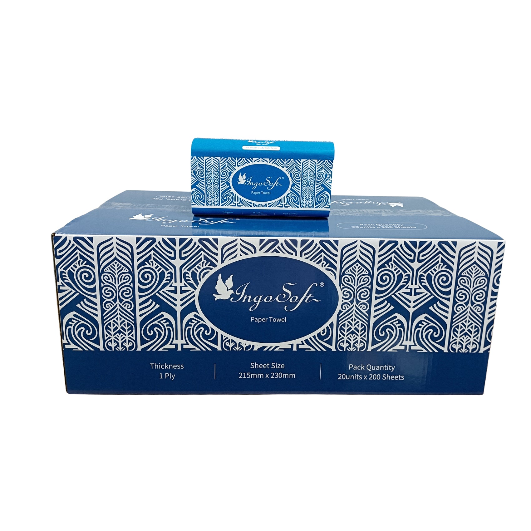 ingoSoft Slimfold Paper Towels * 1 Box